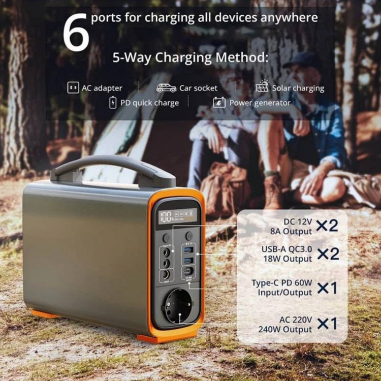 پاور استیشن قابل حمل مدل GT200 Pro 320Wh (یکسال گارانتی شرکتی)