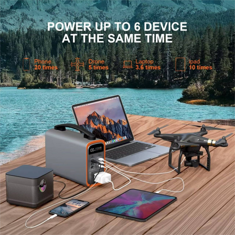 پاور استیشن قابل حمل مدل GT200 Pro 320Wh (یکسال گارانتی شرکتی)